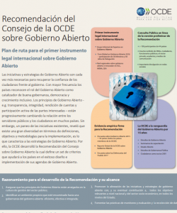 Recomendaciones OCDE
